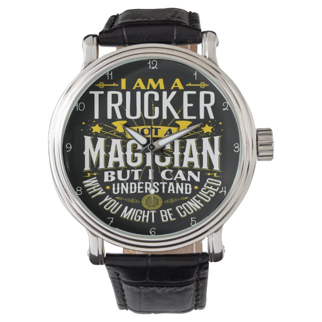 Relógio Trucker, Not Magician: I Understand Confusion (Frente)