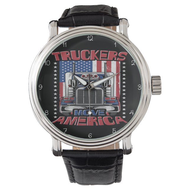 Relógio Truckers Move America: Stars and Stripes (Frente)
