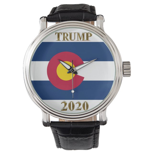 RELÓGIO TRUMP 2020 COLORADO WATCH (Frente)