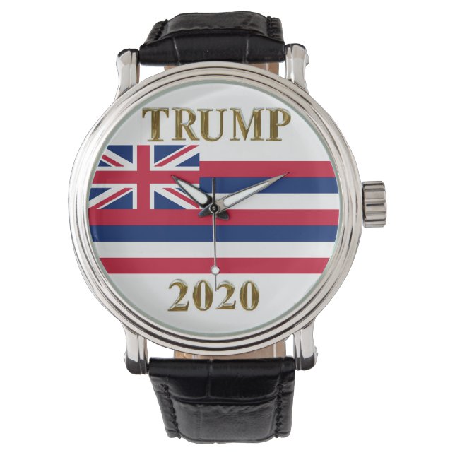 RELÓGIO TRUMP 2020 HAWAII WATCH (Frente)