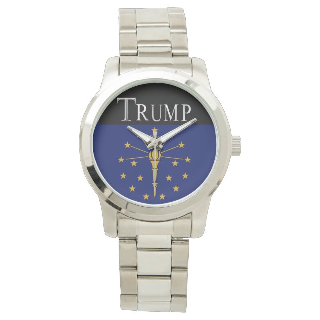 RELÓGIO TRUMP 2020 INDIANA WATCH (Frente)