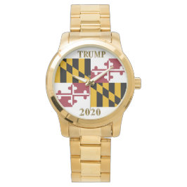 RELÓGIO TRUMP 2020 MARYLAND WATCH