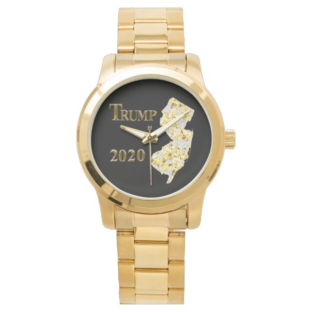 RELÓGIO TRUMP 2020 NEW JERSEY WATCH (Frente)