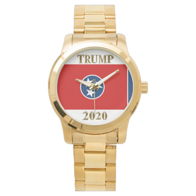 RELÓGIO TRUMP 2020 TENNESSEE WATCH (Frente)