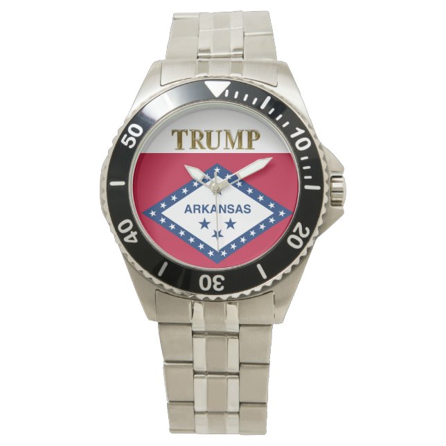 RELÓGIO TRUMP ARKANSAS WATCH (Frente)