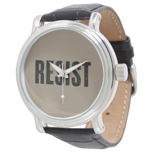 Relógio Trump Resiste Trump Protesto Contra Protesto Polít