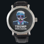 Relógio Trump venceu de novo as eleições de 2024<br><div class="desc">Trump venceu novamente as eleições de 2024 Votar Presidente 47º americano</div>