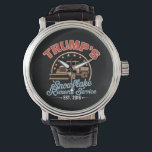 Relógio Trump's Snowflake Remove Service Trump 2024<br><div class="desc">Trump's Snowflake Remove Service Trump 2024</div>