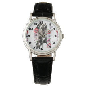 Relógio Tuxedo Cat Cats Art Animal Childs Quarto Watch