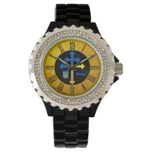 Relógio Ucrânia Cross Symbol & Lorraine Cross Watch