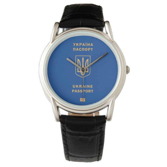 Relógio Ukraine passport wristwatch (Frente)