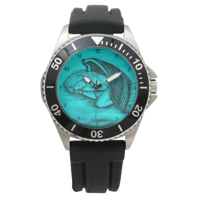 Relógio Um Anjo Dormindo (Frente)