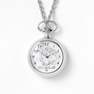 Relógio Um belo desenho amoroso da garota beijando o cacho