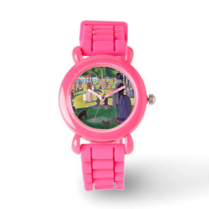 Relógio Um domingo à tarde no La Jatte grandioso por