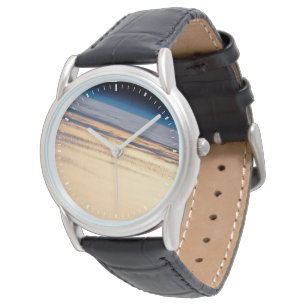 Relógio Um Sunset Orbital Ao Largo Da Costa Da Baixa Calif