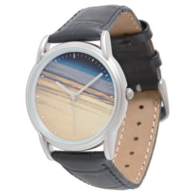 Relógio Um Sunset Orbital Ao Largo Da Costa Da Baixa Calif (Angular)