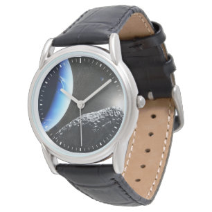 Relógio Uma Pequena Lua Hippocamp de Netuno.