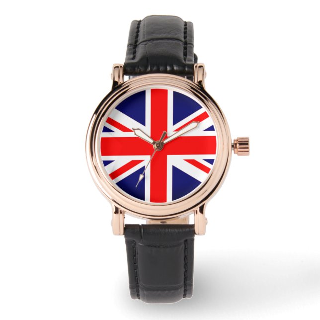Relógio Union Jack Flag Watch (Frente)