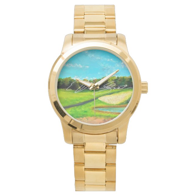 Relógio Unisex Two-Tone Bracelet Watch (Frente)