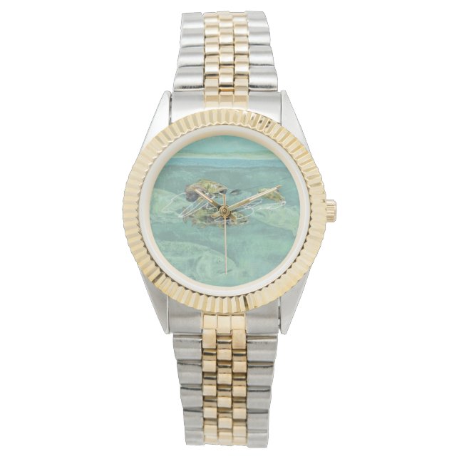 Relógio Unisex Two-Tone Bracelet Watch (Frente)