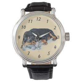 Relógio ursinho de pelúcia giro