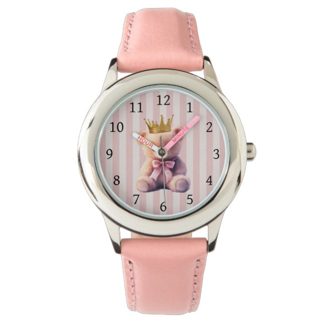 Relógio Ursinho Princesa (Frente)