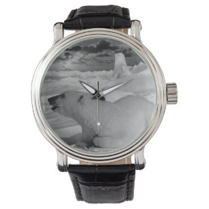 Relógio Urso polar Vintage USA Alaska