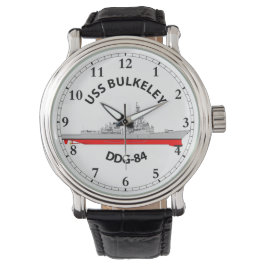 RELÓGIO USS BULKELEY - DDG-84 - ARLEIGH BURKE WATCH