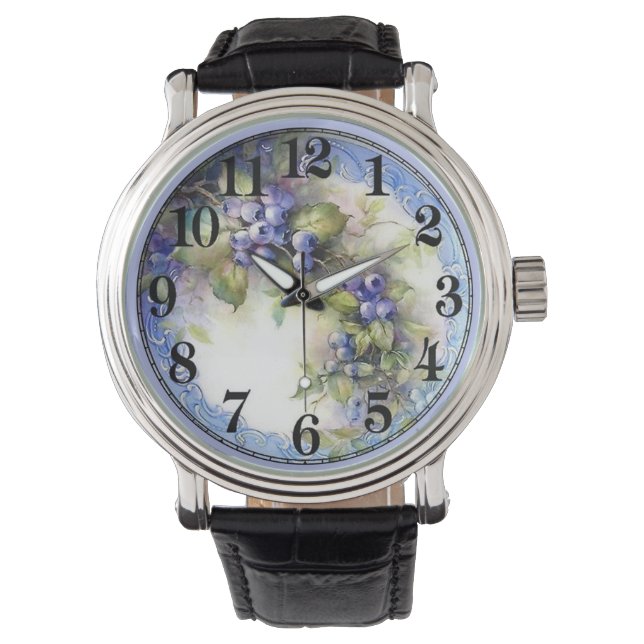 Relógio Uvas numa Vinha (Frente)