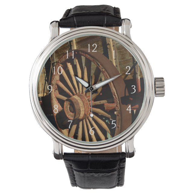 Relógio Vagão de comboio da mula antiga (Frente)