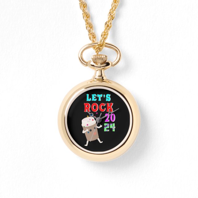 Relógio Vamos Rock 2024 (Frente)