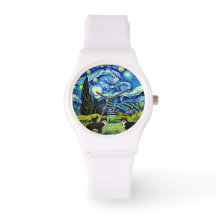 van Gogh inspirou gatos noturnos estrelados