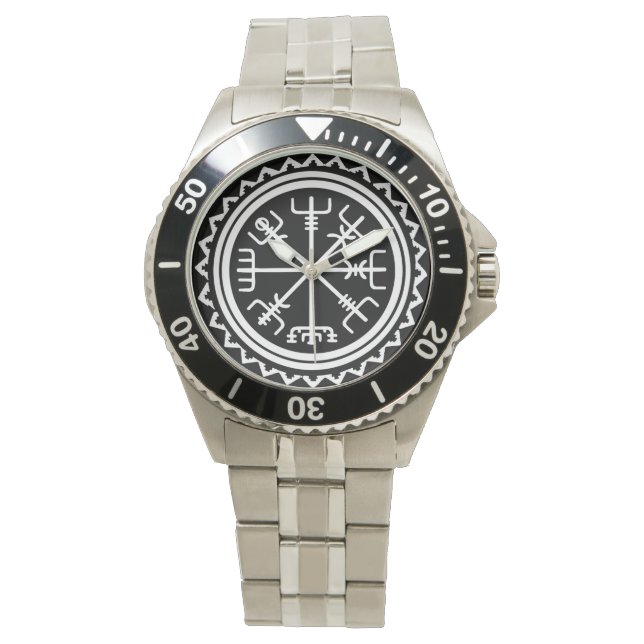 Relógio Vegvisir Protection Compass Designer Watch (Frente)