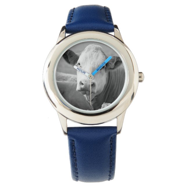 Relógio Veja a vaca rindo (Frente)