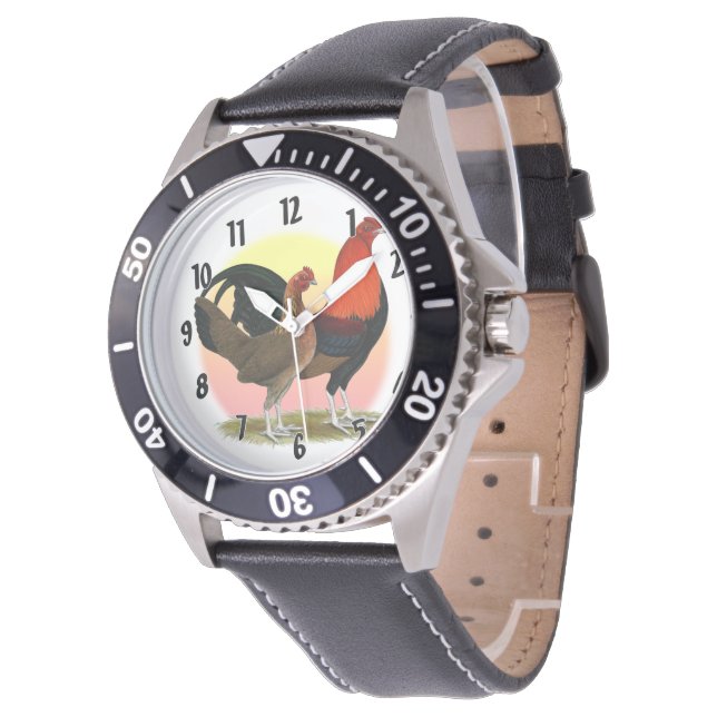 Relógio Velho Jogo Inglês Bantam: BB Red (Angular)