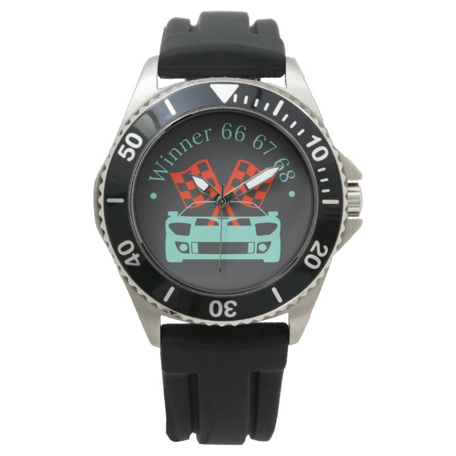 Relógio Vencedor 66 67 68 Le Mans tribute design watch (Frente)