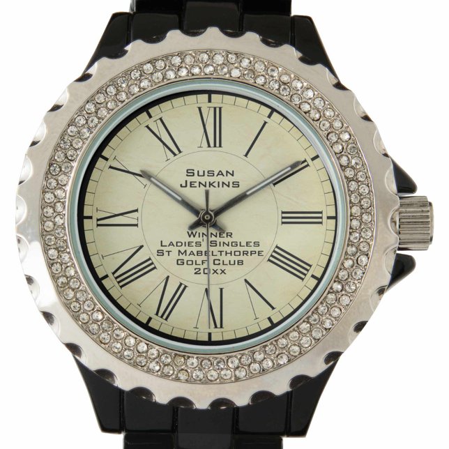 Relógio Vencedor do Concurso de Golfe das Mulheres (Criador carregado)