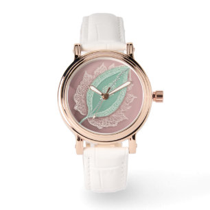 Relógio Verde Tea Leaf AI