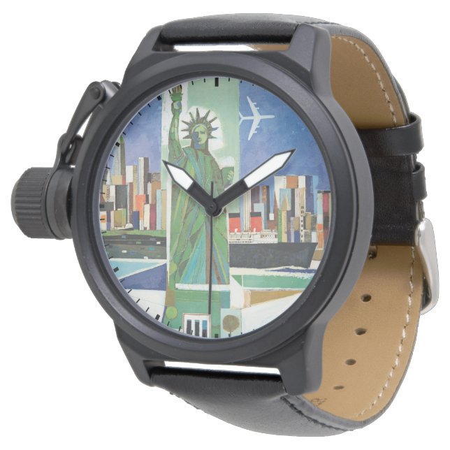 Relógio Viagens vintage Para American Airlines (Angular)