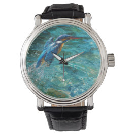 Relógio Vibrant Kingfisher Aqua Nature Watch
