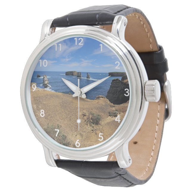 Relógio Victoria’s Bay of Islands Coastal Panorama (Angular)