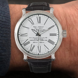 Relógio Vigilância de Serviço de Longa Duração do Departam