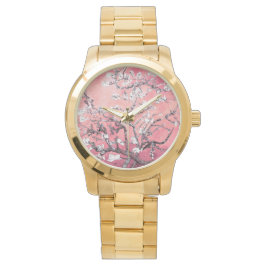 Relógio Vincent Van Gogh Almond Blossoms Peach Watch