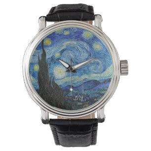 Relógio Vincent Van Gogh Starry Night Vintage