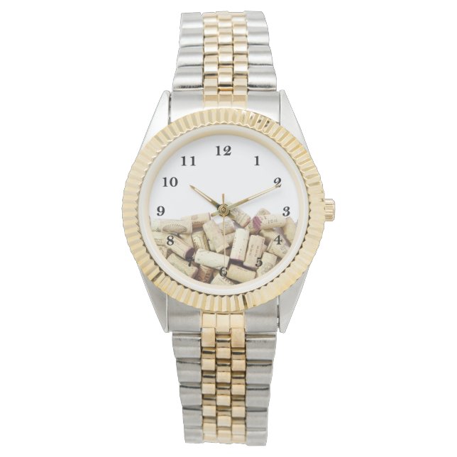 Relógio Vinho-Cortiça (Frente)