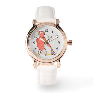 Relógio Vintage Beach retro seashell girl verão elegante