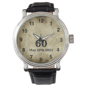 Relógio Vintage Big 60th Birthday Watch