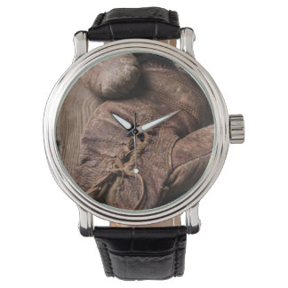 Relógio Vintage Boxing Gloves