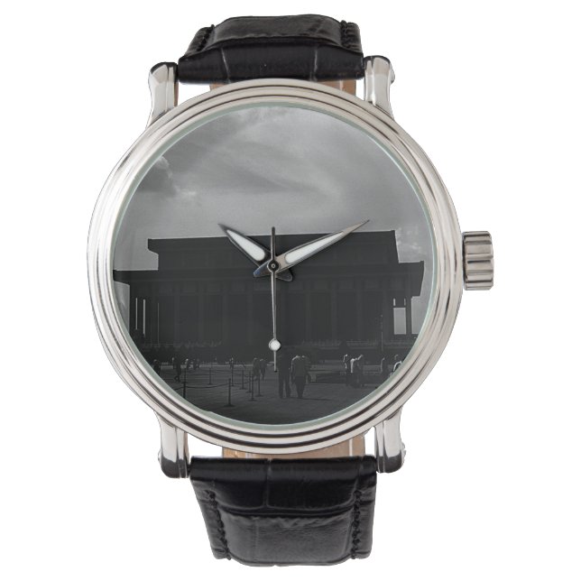 Relógio Vintage China Pekin Mao Tse Tung Mausoleum (Frente)