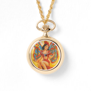 Relógio Vintage Clyde Beatty Circus Poster